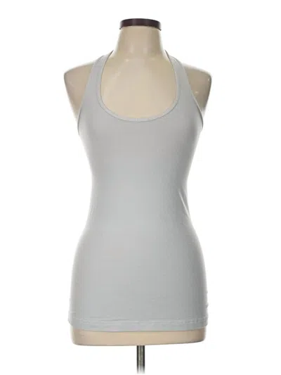 Pre-owned Lululemon Athletica Active Tank Top In Gray