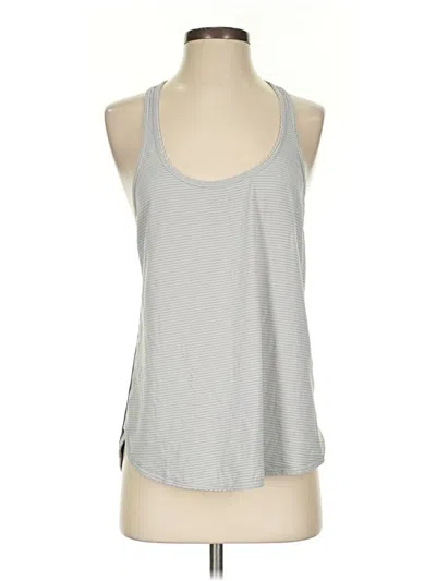 Pre-owned Lululemon Athletica Active Tank Top In Gray