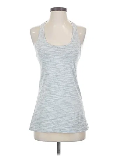 Pre-owned Lululemon Athletica Active Tank Top In Gray