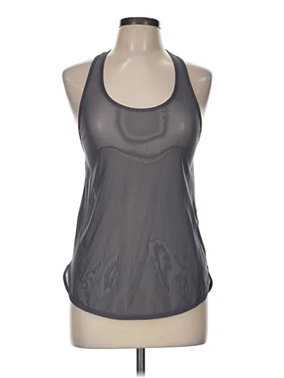 Pre-owned Lululemon Athletica Active Tank Top In Gray