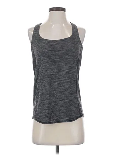 Pre-owned Lululemon Athletica Active Tank Top In Gray