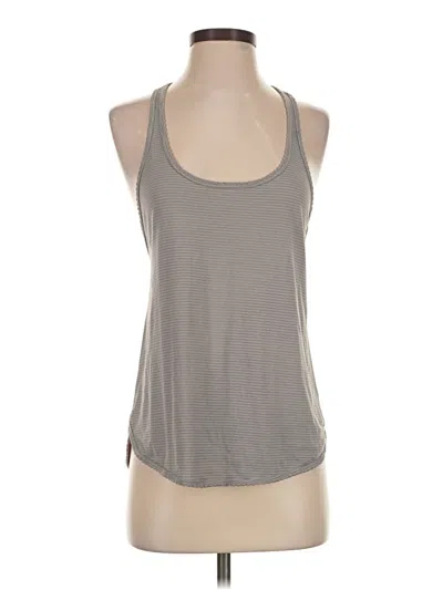 Pre-owned Lululemon Athletica Active Tank Top In Gray