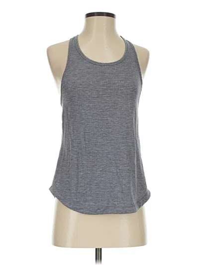 Pre-owned Lululemon Athletica Active Tank Top In Gray