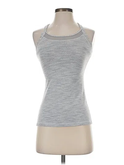 Pre-owned Lululemon Athletica Active Tank Top In Gray