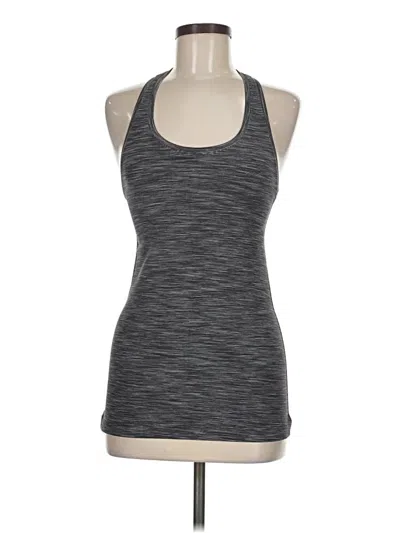 Pre-owned Lululemon Athletica Active Tank Top In Gray
