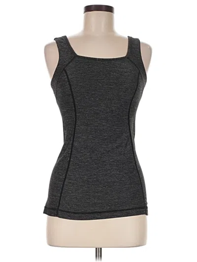 Pre-owned Lululemon Athletica Active Tank Top In Gray