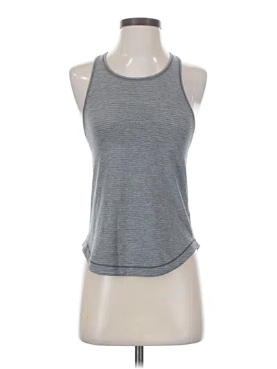 Pre-owned Lululemon Athletica Active Tank Top In Gray