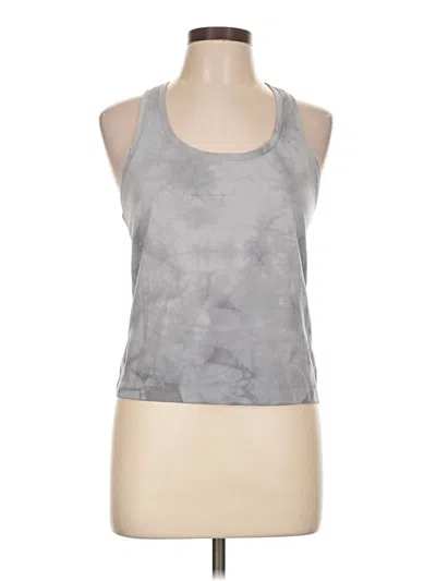 Pre-owned Lululemon Athletica Active Tank Top In Gray