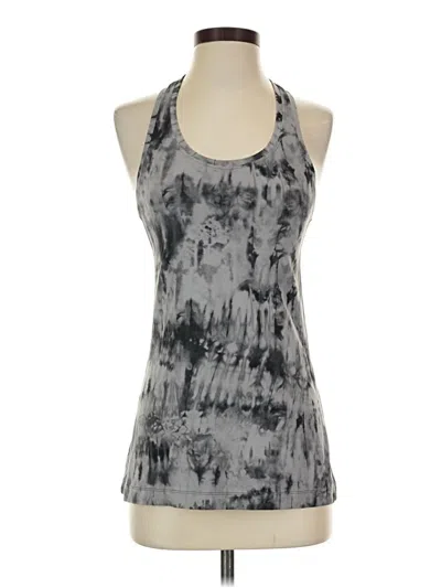 Pre-owned Lululemon Athletica Active Tank Top In Gray
