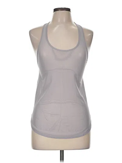 Pre-owned Lululemon Athletica Active Tank Top In Gray