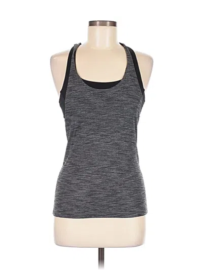 Pre-owned Lululemon Athletica Active Tank Top In Gray