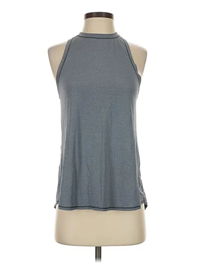 Pre-owned Lululemon Athletica Active Tank Top In Gray