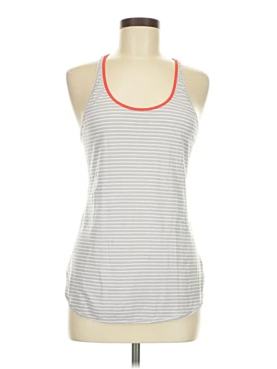 Pre-owned Lululemon Athletica Active Tank Top In Gray