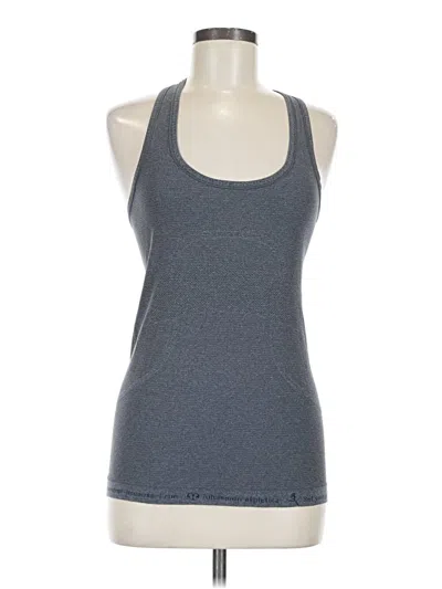 Pre-owned Lululemon Athletica Active Tank Top In Gray