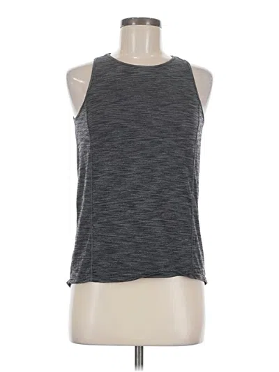 Pre-owned Lululemon Athletica Active Tank Top In Gray