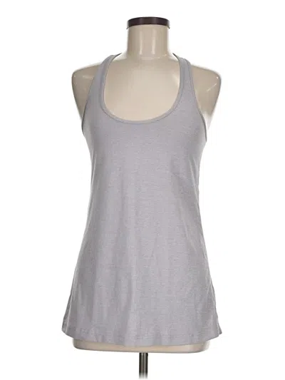 Pre-owned Lululemon Athletica Active Tank Top In Gray