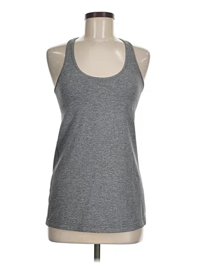 Pre-owned Lululemon Athletica Active Tank Top In Gray