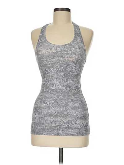 Pre-owned Lululemon Athletica Active Tank Top In Gray
