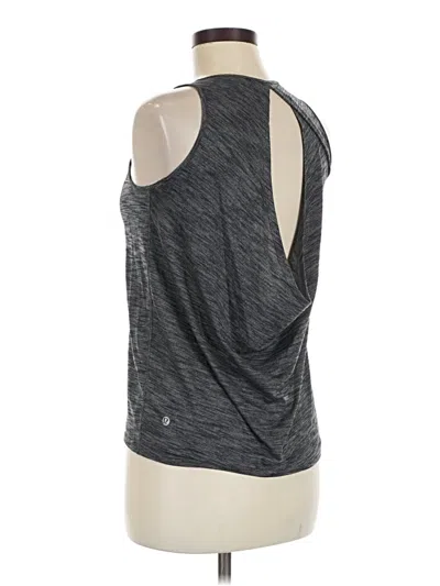 Pre-owned Lululemon Athletica Active Tank Top In Gray