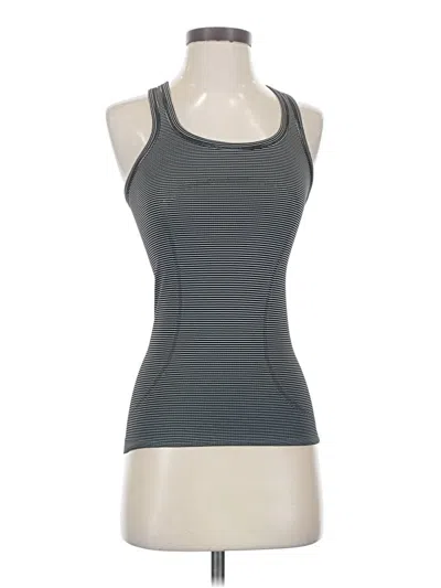 Pre-owned Lululemon Athletica Active Tank Top In Gray