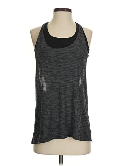 Pre-owned Lululemon Athletica Active Tank Top In Gray