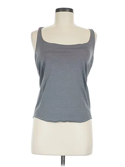 Pre-owned Lululemon Athletica Active Tank Top In Gray