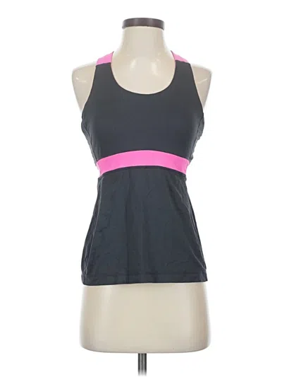 Pre-owned Lululemon Athletica Active Tank Top In Gray