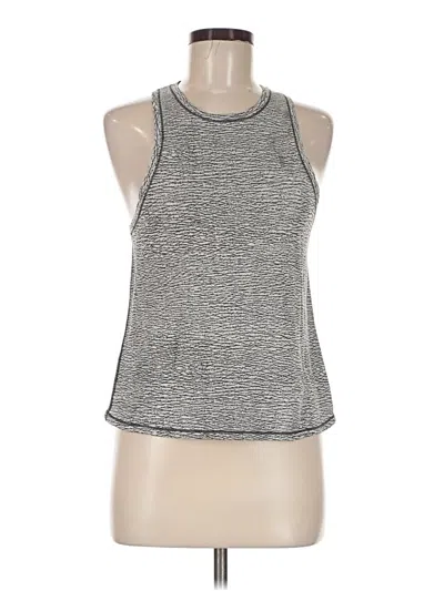 Pre-owned Lululemon Athletica Active Tank Top In Gray