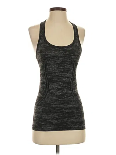 Pre-owned Lululemon Athletica Active Tank Top In Gray