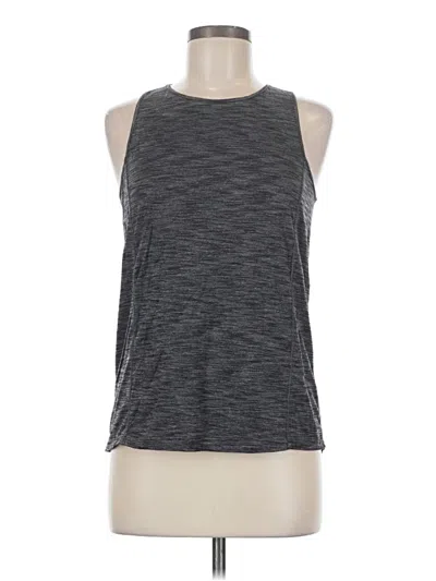 Pre-owned Lululemon Athletica Active Tank Top In Gray