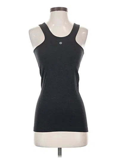 Pre-owned Lululemon Athletica Active Tank Top In Gray