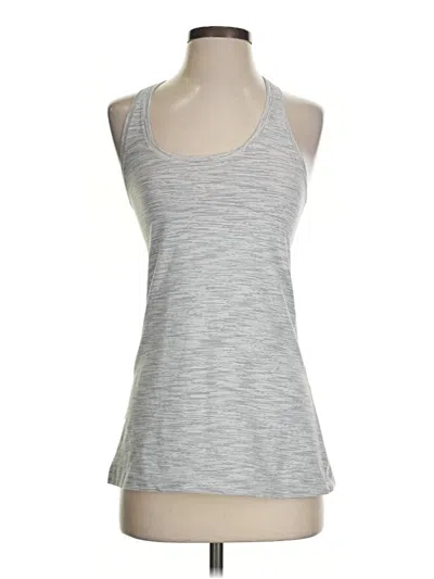 Pre-owned Lululemon Athletica Active Tank Top In Gray