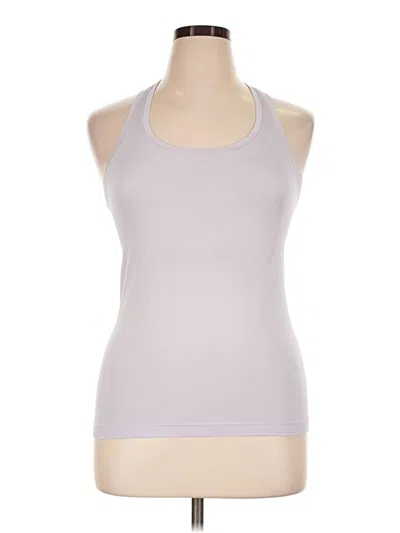 Pre-owned Lululemon Athletica Active Tank Top In Gray