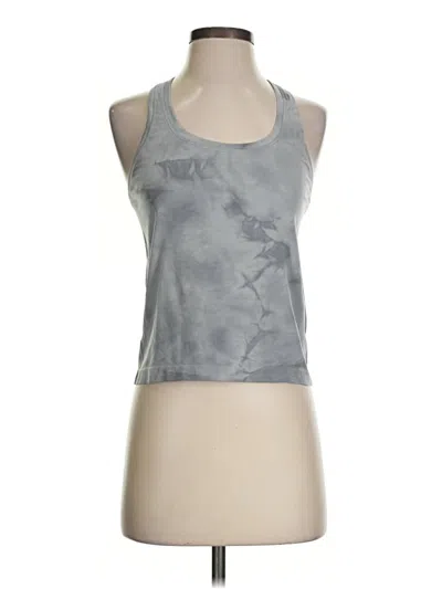 Pre-owned Lululemon Athletica Active Tank Top In Gray
