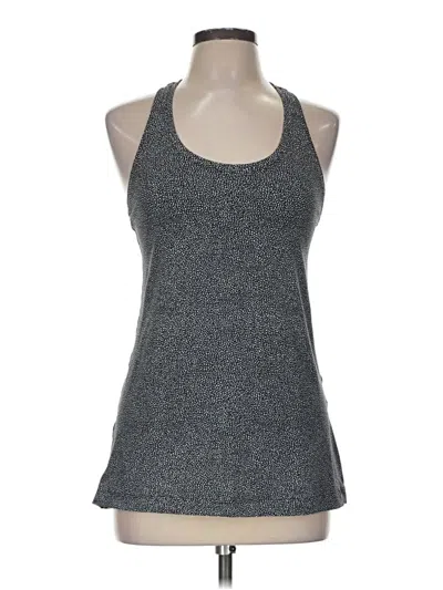Pre-owned Lululemon Athletica Active Tank Top In Gray