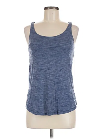 Pre-owned Lululemon Athletica Active Tank Top In Gray