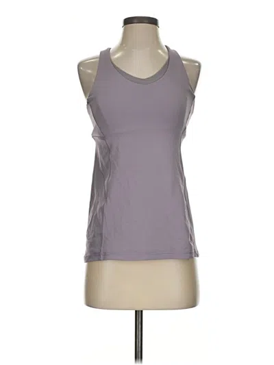 Pre-owned Lululemon Athletica Active Tank Top In Gray
