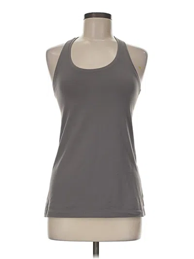 Pre-owned Lululemon Athletica Active Tank Top In Gray