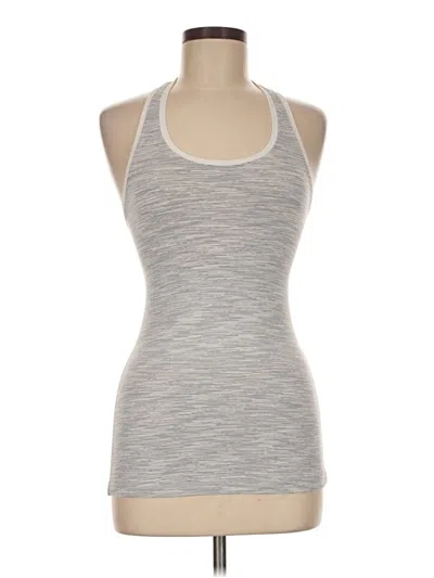 Pre-owned Lululemon Athletica Active Tank Top In Gray