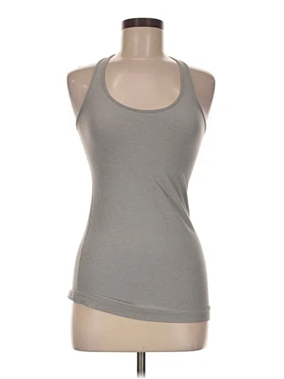 Pre-owned Lululemon Athletica Active Tank Top In Gray
