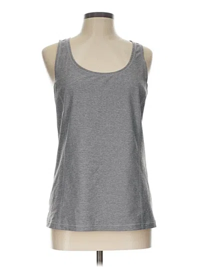 Pre-owned Lululemon Athletica Active Tank Top In Gray