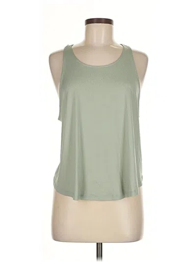 Pre-owned Lululemon Athletica Active Tank Top In Green