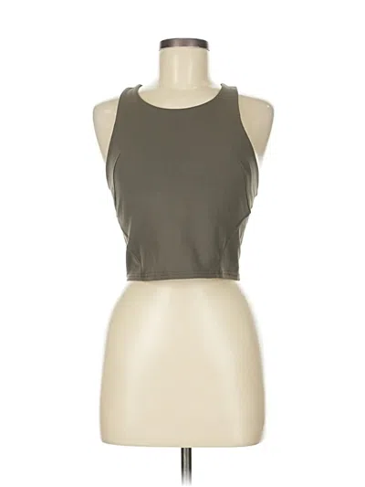 Pre-owned Lululemon Athletica Active Tank Top In Green