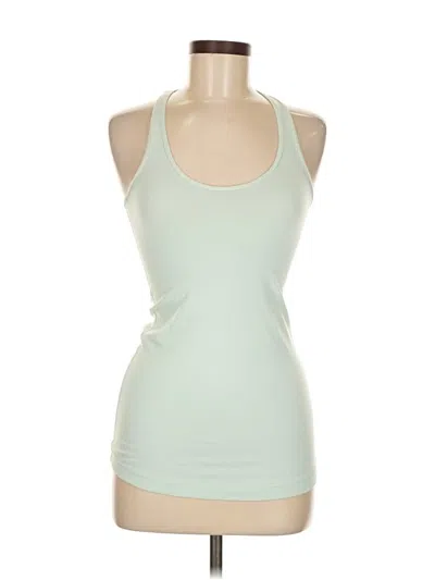 Pre-owned Lululemon Athletica Active Tank Top In Green