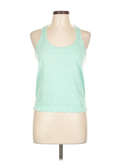 Pre-owned Lululemon Athletica Active Tank Top In Green