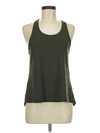 Pre-owned Lululemon Athletica Active Tank Top In Green