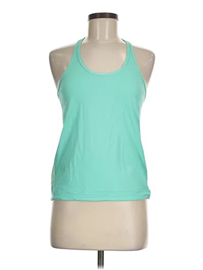 Pre-owned Lululemon Athletica Active Tank Top In Green