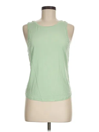 Pre-owned Lululemon Athletica Active Tank Top In Green
