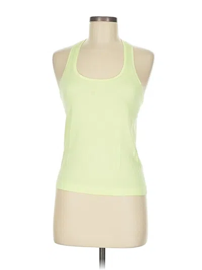 Pre-owned Lululemon Athletica Active Tank Top In Green