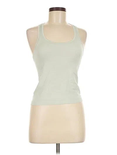 Pre-owned Lululemon Athletica Active Tank Top In Green
